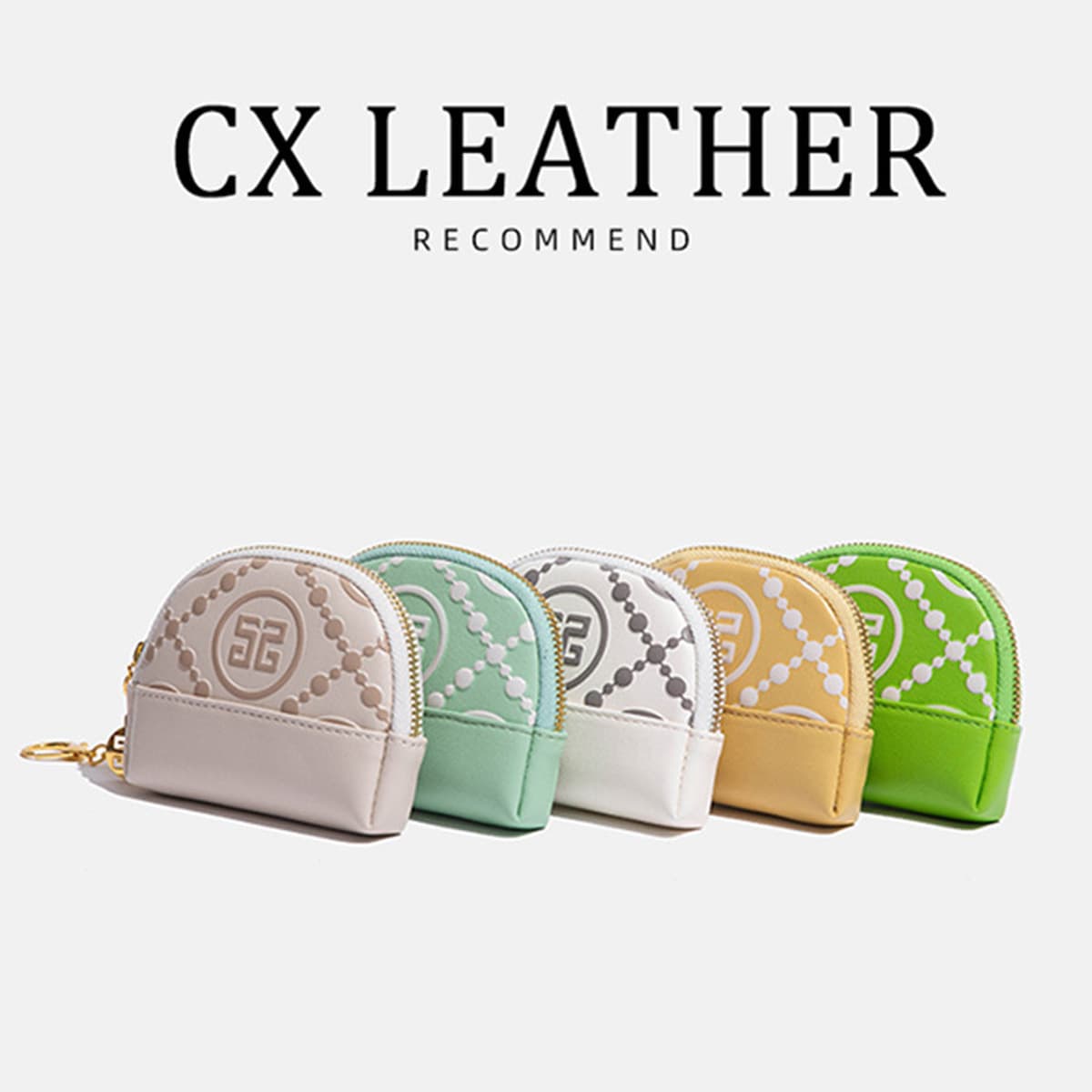 2024 Летний Новый маленький брелок со свежим принтом, маленькая клетка Qiaoling, универсальный кошелек для монет, держатель...