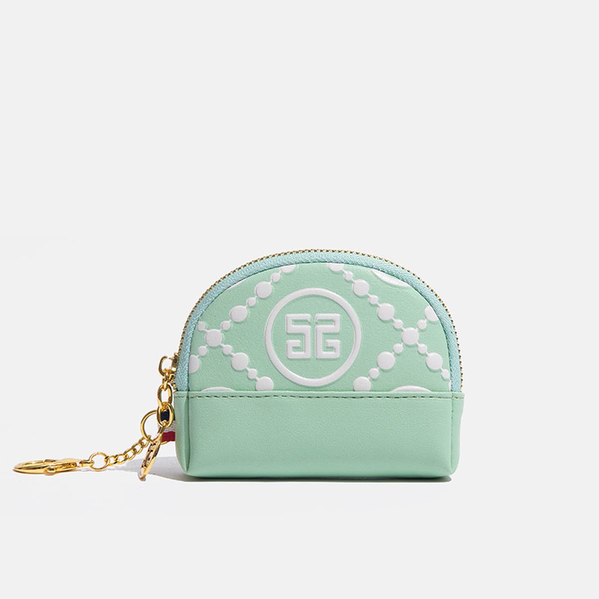 2024 Летний Новый маленький брелок со свежим принтом, маленькая клетка Qiaoling, универсальный кошелек для монет, держатель...