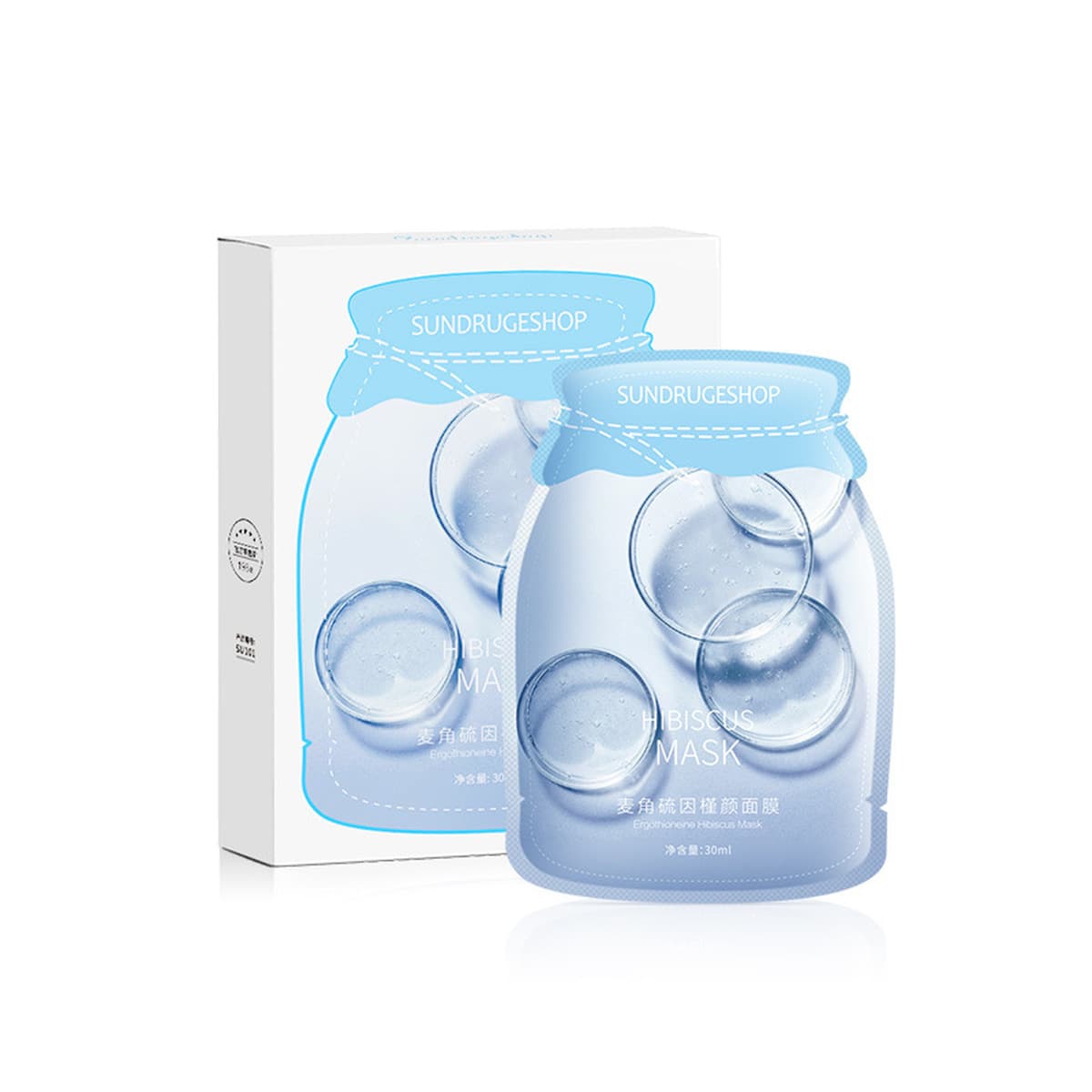 Патч-коллагеновая маска для ухода за кожей, наполняющая и увлажняющая кожу, двойная увлажняющая маска для чувствительной...