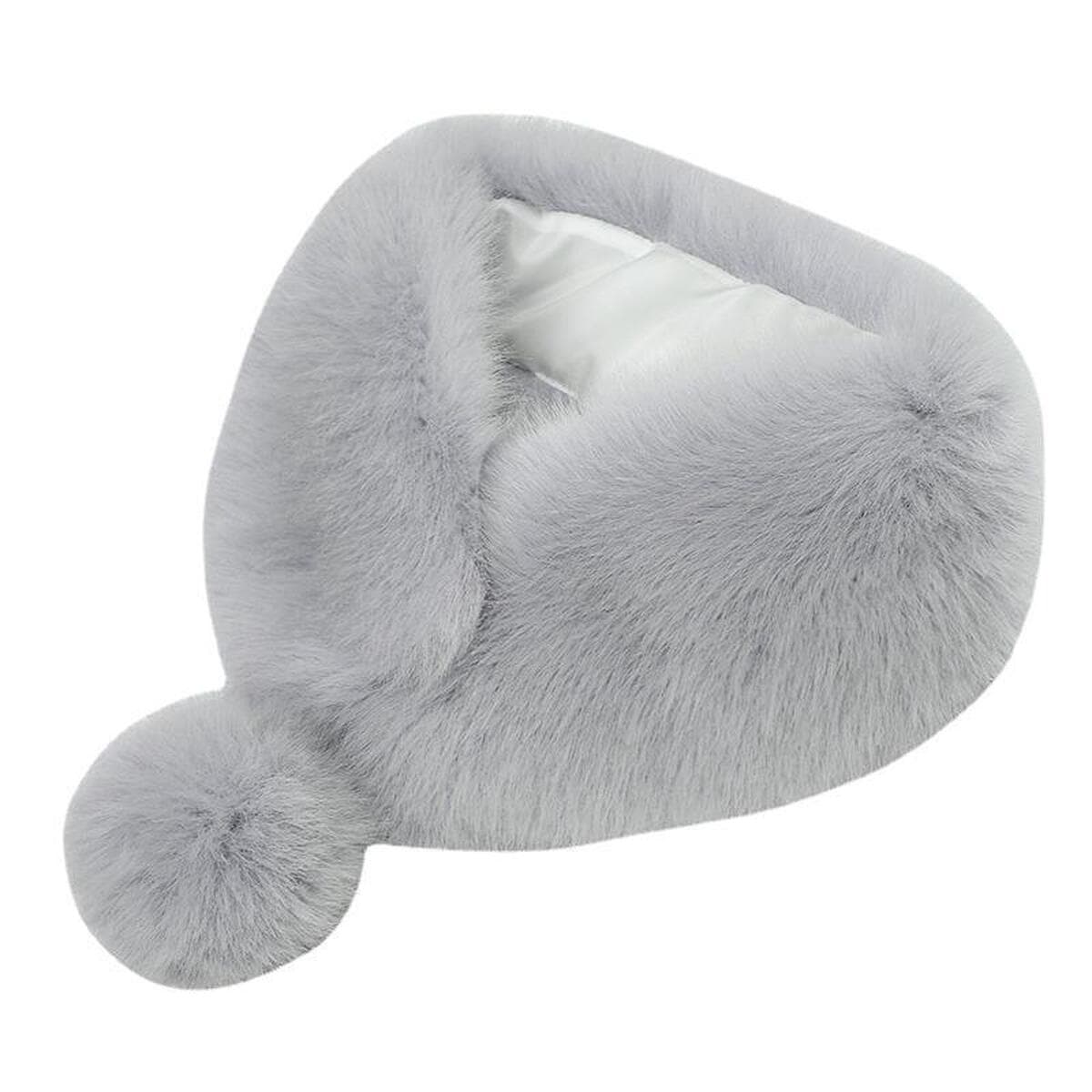 Шарф Guofeng Hanfu, модный универсальный теплый шарф из искусственного меха, зимний шарф в Корейском стиле с воротником из...