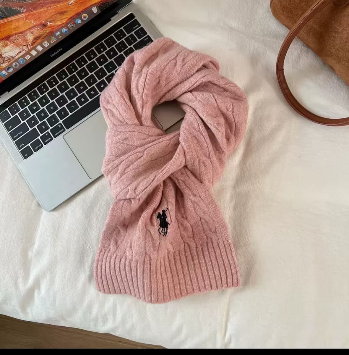 Долговечная репутация! Шерстяной вязаный шарф для пар, универсальный однотонный шарф-грелка для шеи, модный зимний корейский...