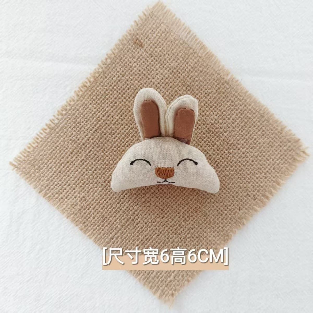 Корейская версия нового детского мультяшного тканевого корсажа, брошь с маленькими животными, милый и милый медведь, кролик,...