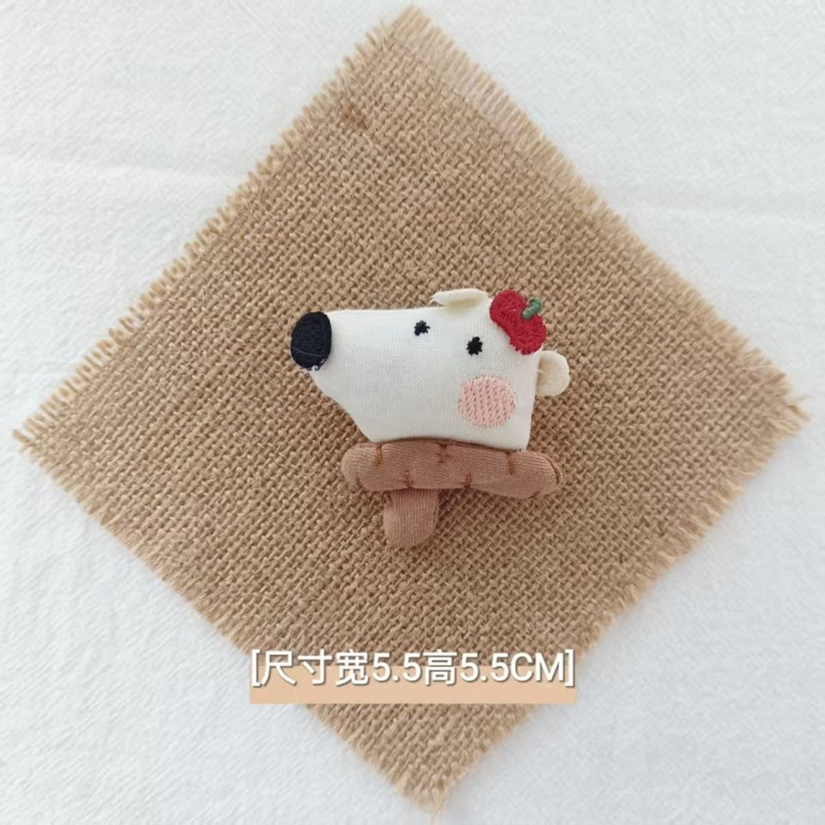 Корейская версия нового детского мультяшного тканевого корсажа, брошь с маленькими животными, милый и милый медведь, кролик,...