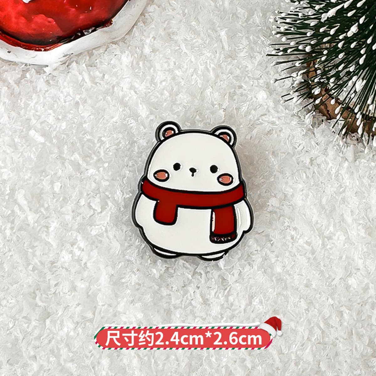 Рождественская брошь аксессуар милый мультфильм металлическая рождественская серия DIY капли масло значок булавка...