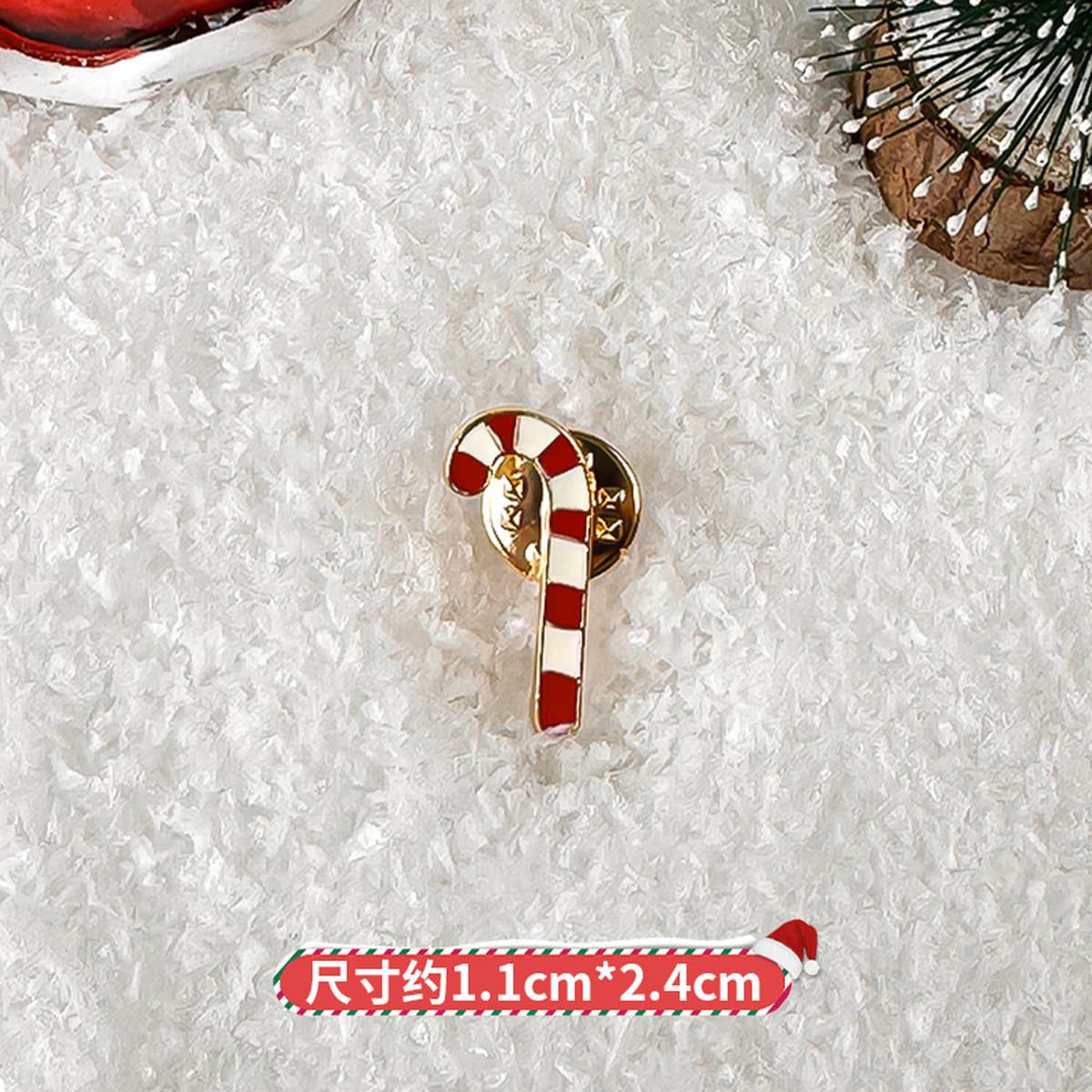 Рождественская брошь аксессуар милый мультфильм металлическая рождественская серия DIY капли масло значок булавка...