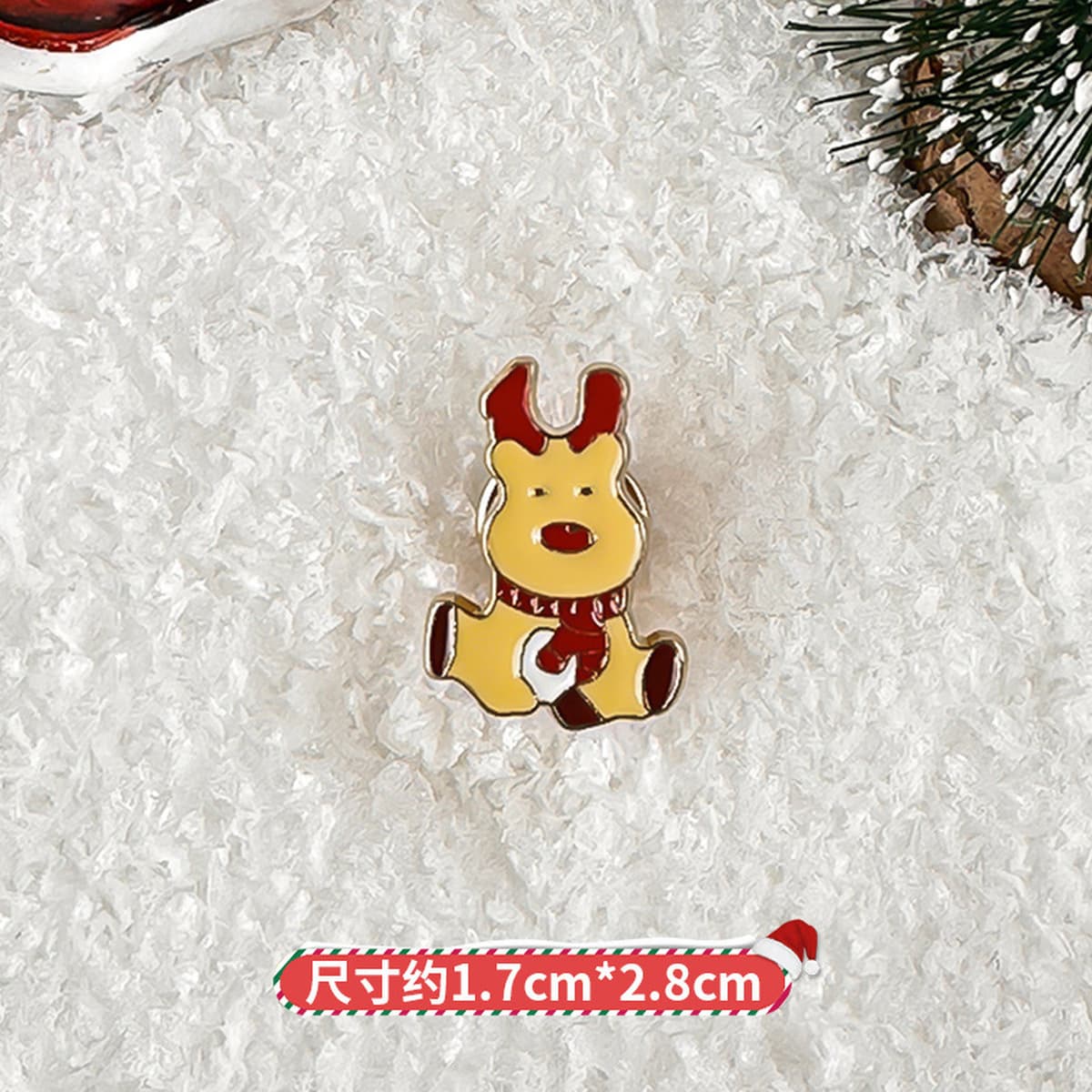 Рождественская брошь аксессуар милый мультфильм металлическая рождественская серия DIY капли масло значок булавка...