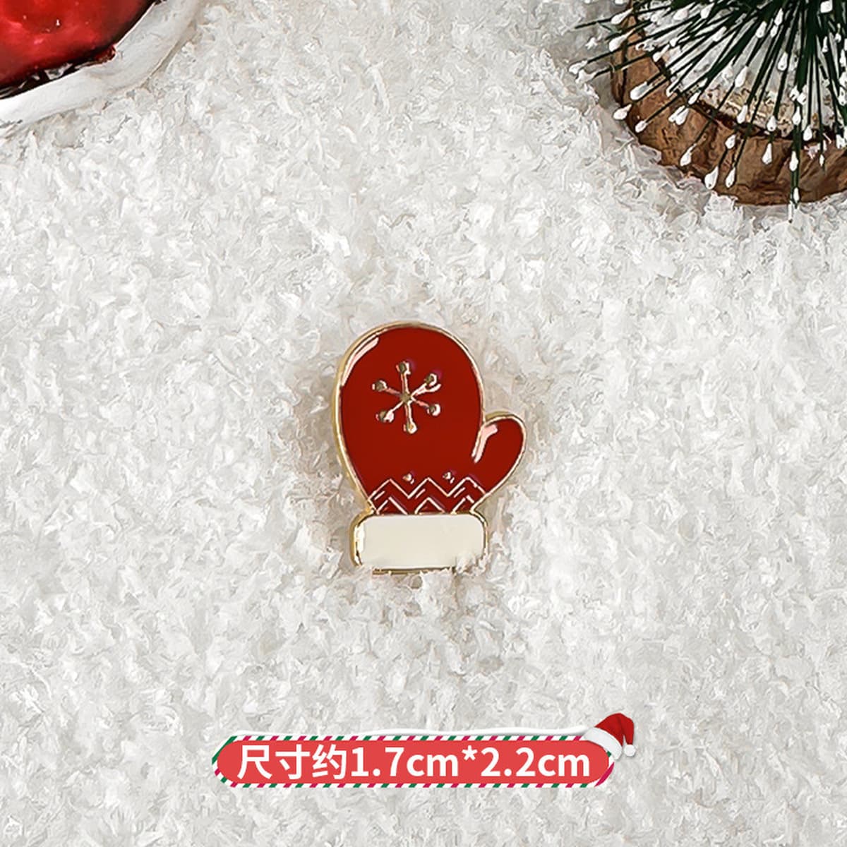 Рождественская брошь аксессуар милый мультфильм металлическая рождественская серия DIY капли масло значок булавка...