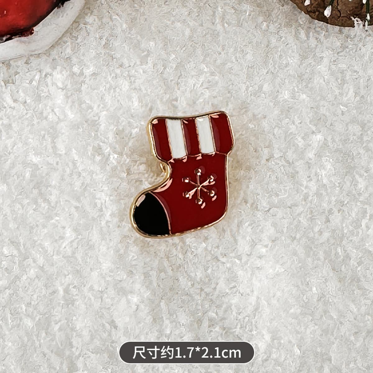 Рождественская брошь аксессуар милый мультфильм металлическая рождественская серия DIY капли масло значок булавка...