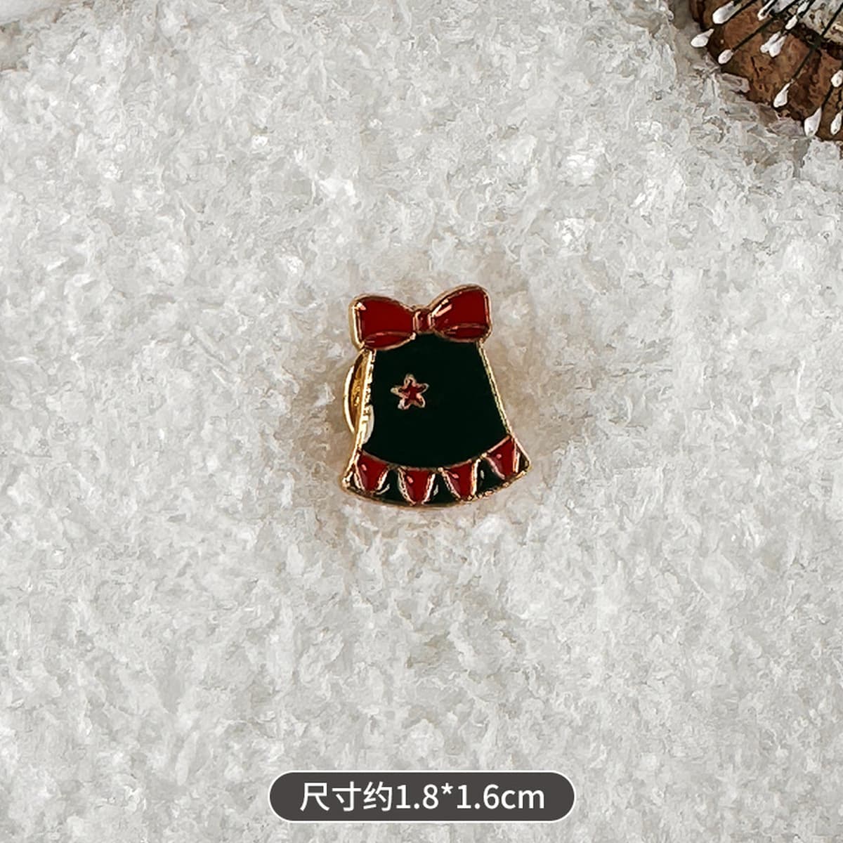 Брошь-значок Санта-Клаус, металлическая, в стиле мультфильма, с индивидуальным дизайном, рождественская брошь для одежды и...