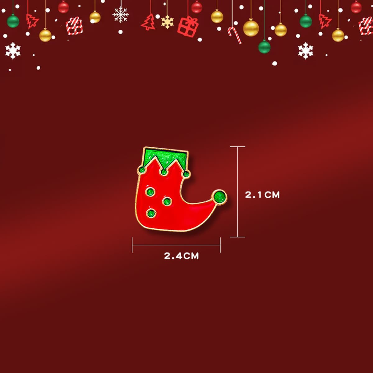 Рождественская брошь мультфильм капли масла металлический значок рождественские украшения старик дерево Лось колокольчик...