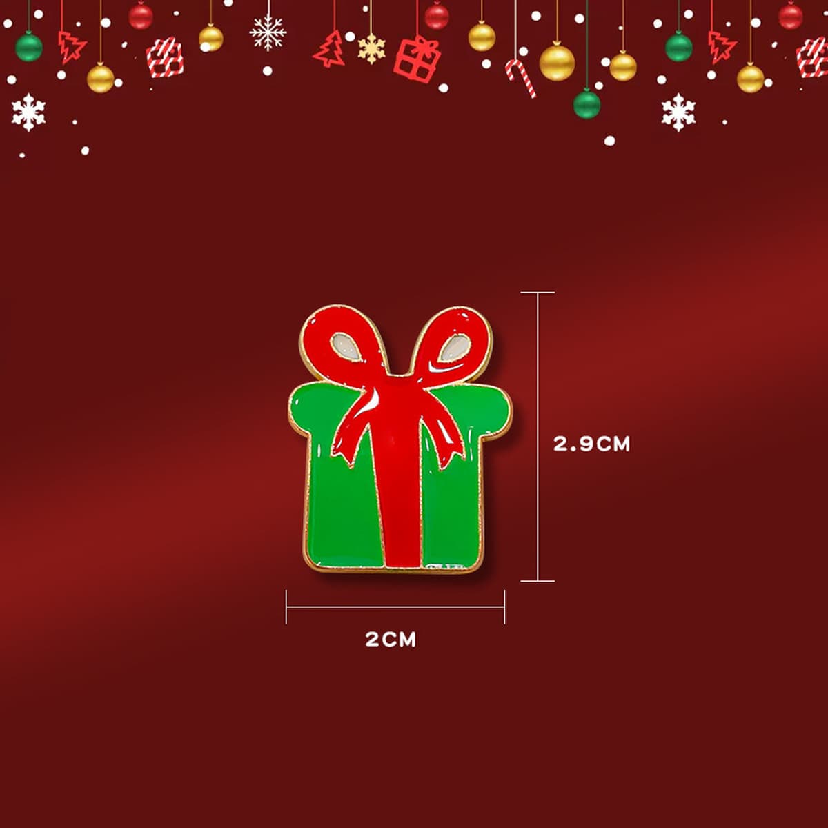 Рождественская брошь мультфильм капли масла металлический значок рождественские украшения старик дерево Лось колокольчик...