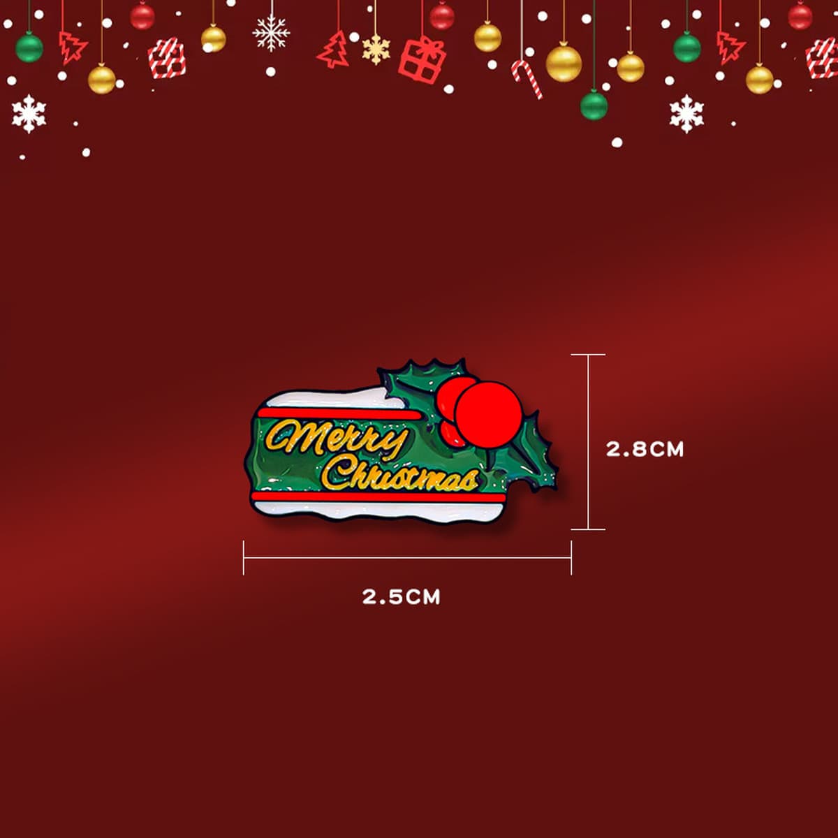 Рождественская брошь мультфильм капли масла металлический значок рождественские украшения старик дерево Лось колокольчик...