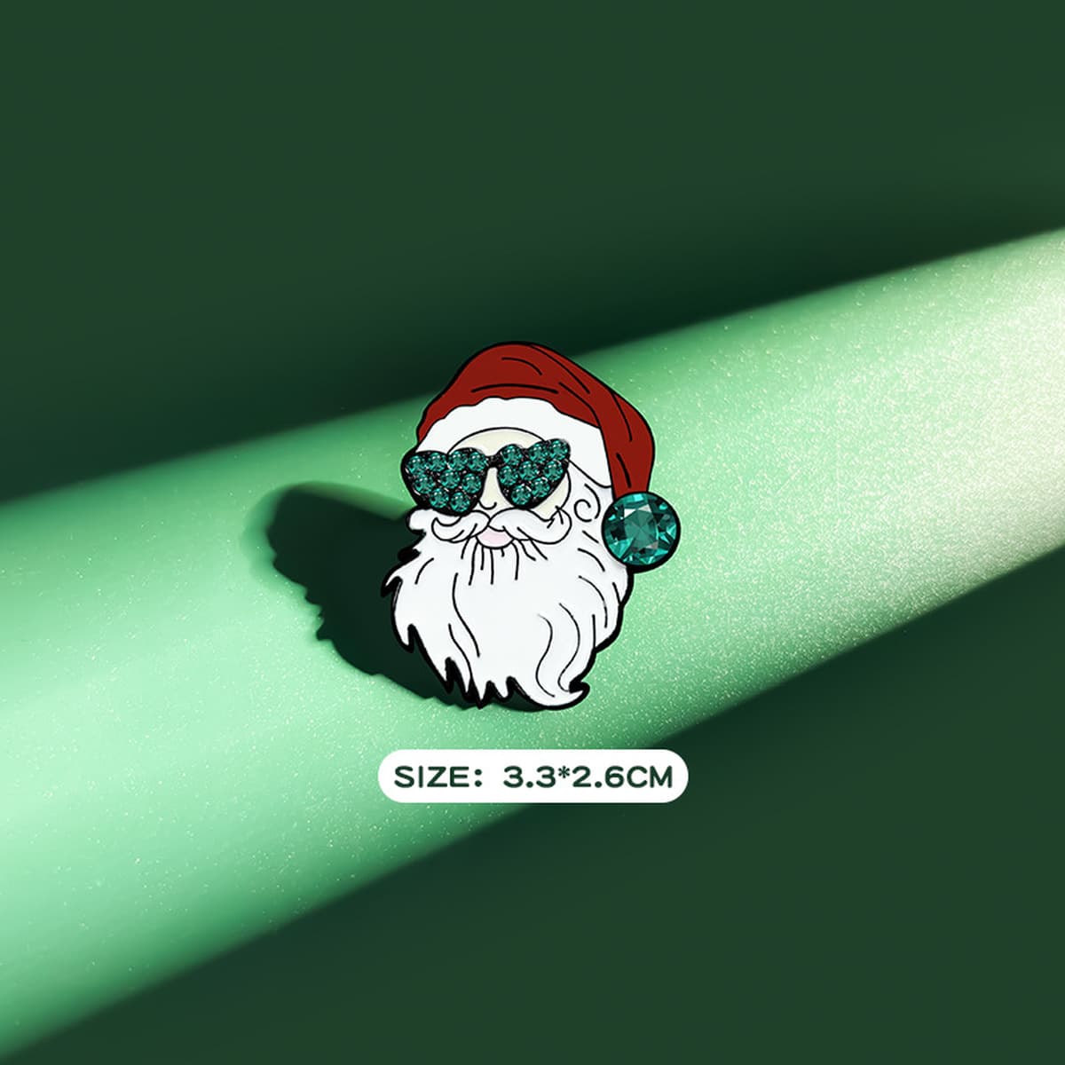 Рождественская брошь мультфильм капли масла металлический значок рождественские украшения старик дерево Лось колокольчик...