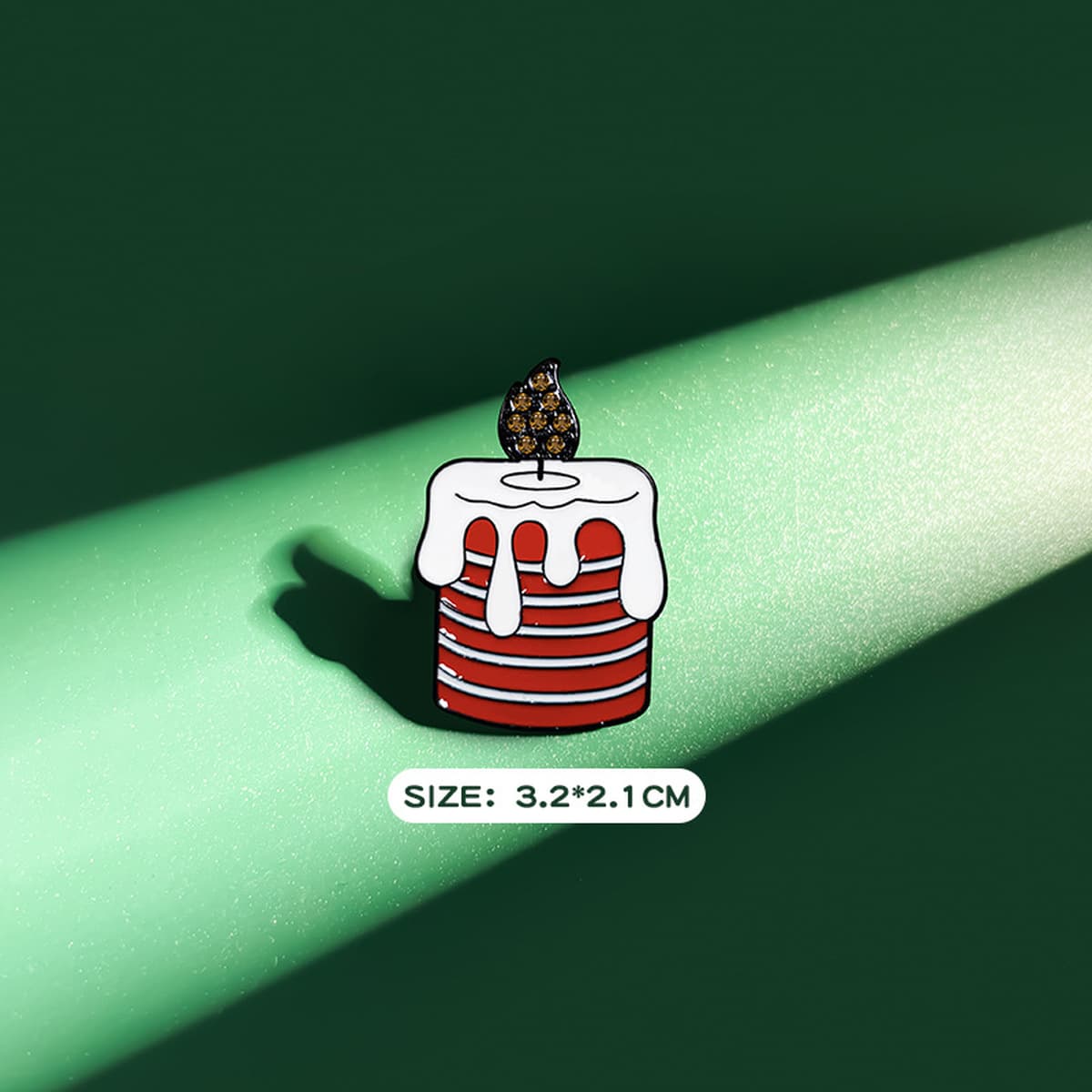 Рождественская брошь мультфильм капли масла металлический значок рождественские украшения старик дерево Лось колокольчик...