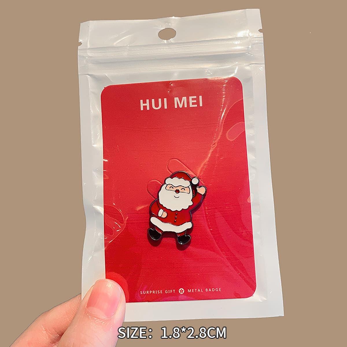 Рождественская брошь мультфильм капли масла металлический значок рождественские украшения старик дерево Лось колокольчик...