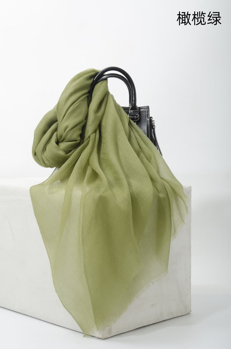 Внутренняя Монголия Фабрика Новый простой 400 шпалет тонкое кольцо бархатный шарф