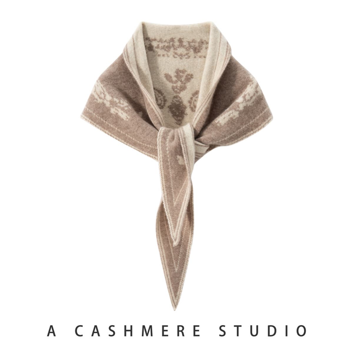 Вязаный трикотажный шарф-шаль из чистого кашемира для защиты от холода осенью и зимой, высококачественный утеплитель для шеи...