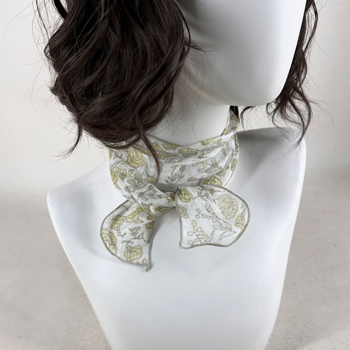 Весна и лето новый ретро льняный маленький длинный шарф