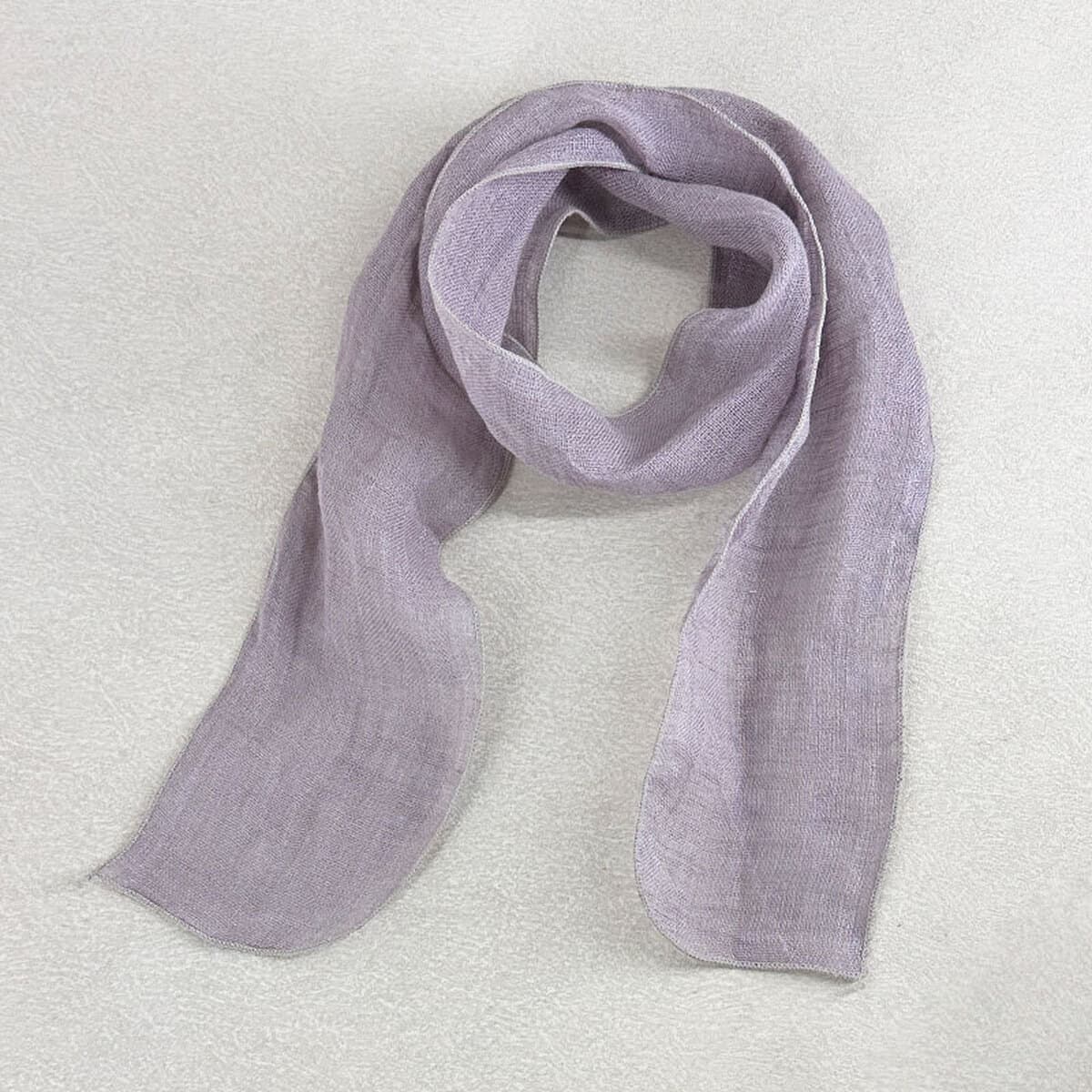 Весна и лето новый ретро льняный маленький длинный шарф