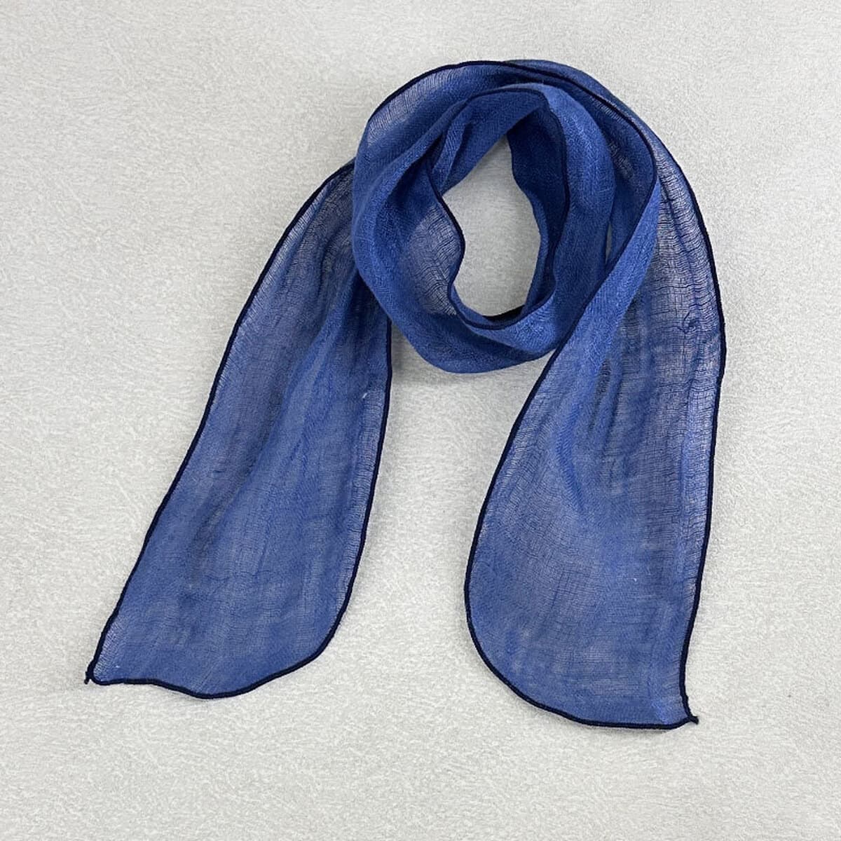 Весна и лето новый ретро льняный маленький длинный шарф