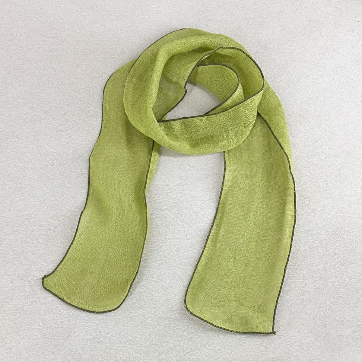 Весна и лето новый ретро льняный маленький длинный шарф