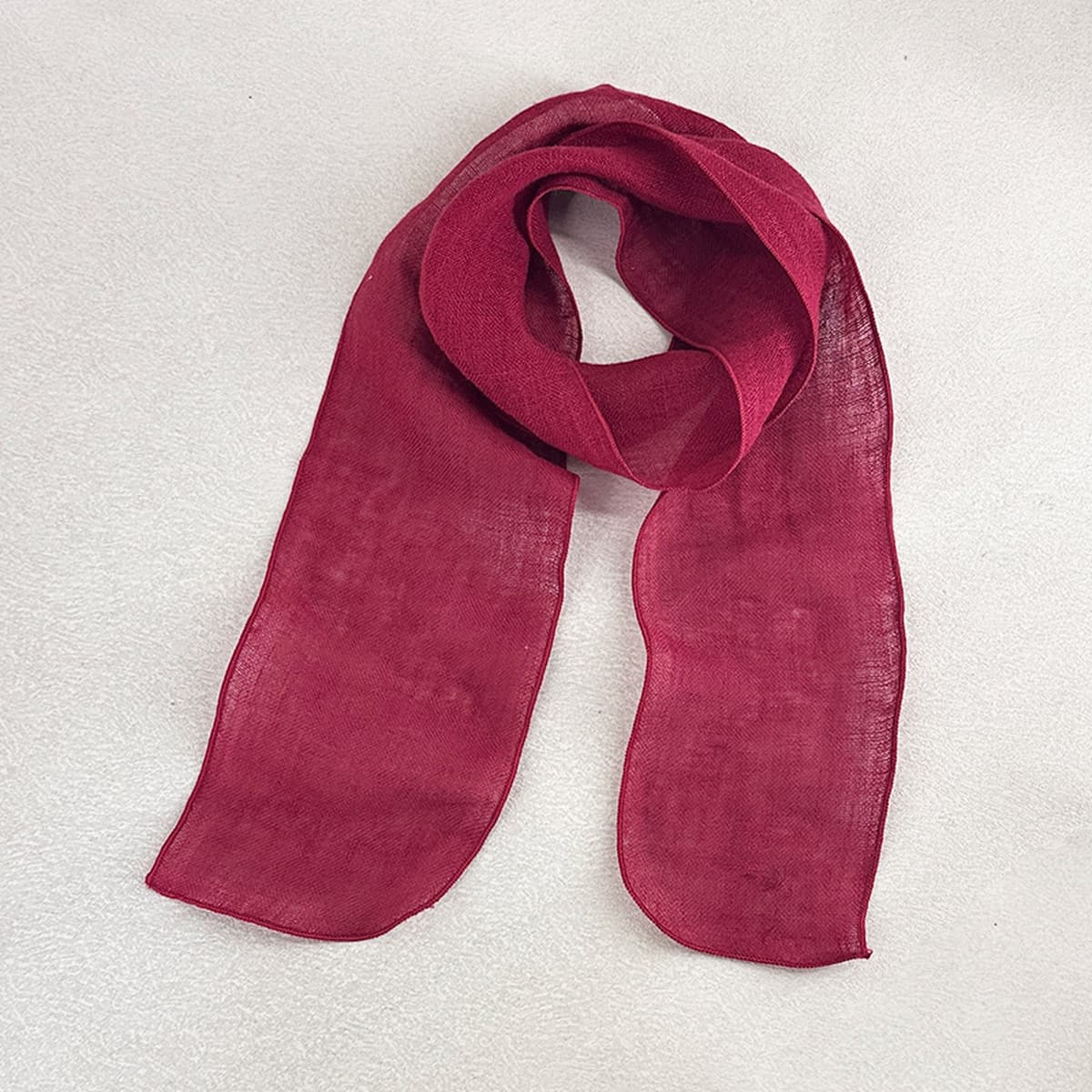 Весна и лето новый ретро льняный маленький длинный шарф