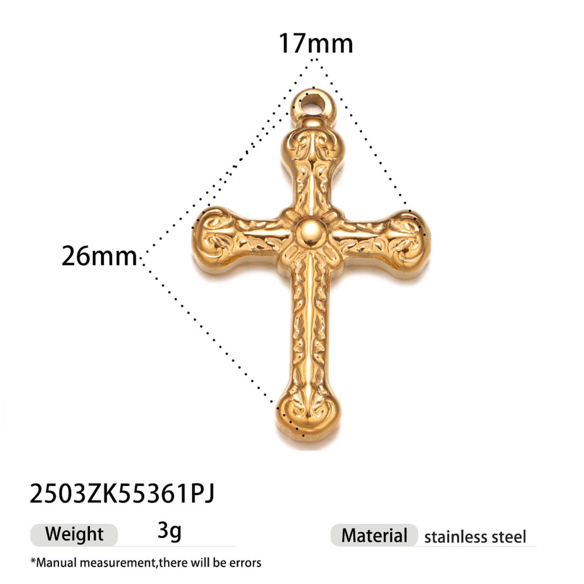 Tina Европейский и американский ретро нишевый религиозный дизайн креста DIY ювелирные аксессуары с высокой цветостойкостью...