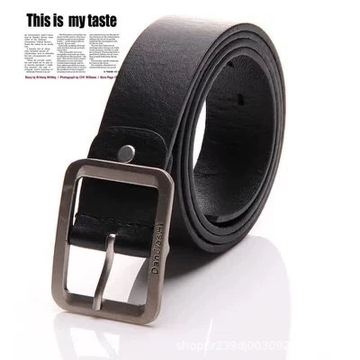 Фабрика прямых продаж новый дикий Taobao маленький подарок PU мужской ремень японская пряжка ремень мужской одобрение