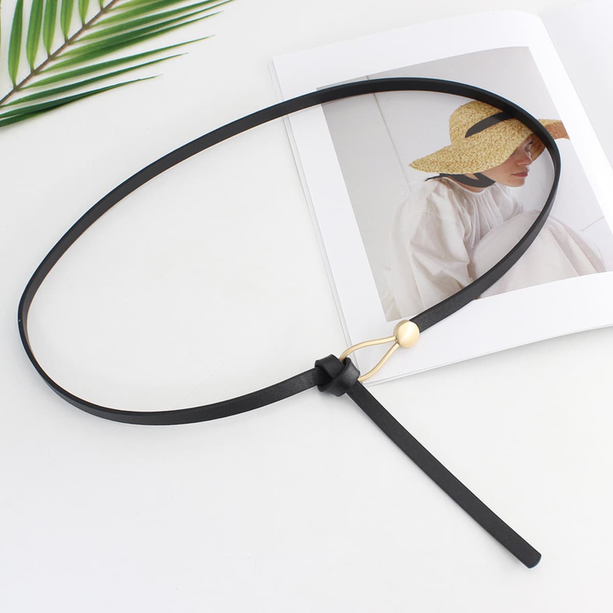 Женское модное платье в Корейском стиле с капелькой и пряжкой и узлом, аксессуары для свитера, украшения с узкой талией,...