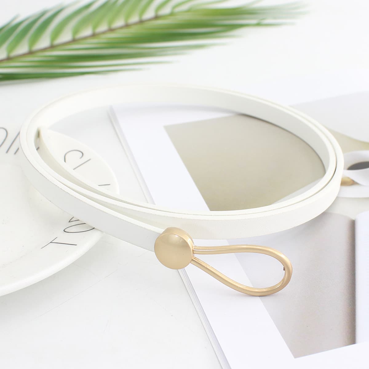 Женское модное платье в Корейском стиле с капелькой и пряжкой и узлом, аксессуары для свитера, украшения с узкой талией,...