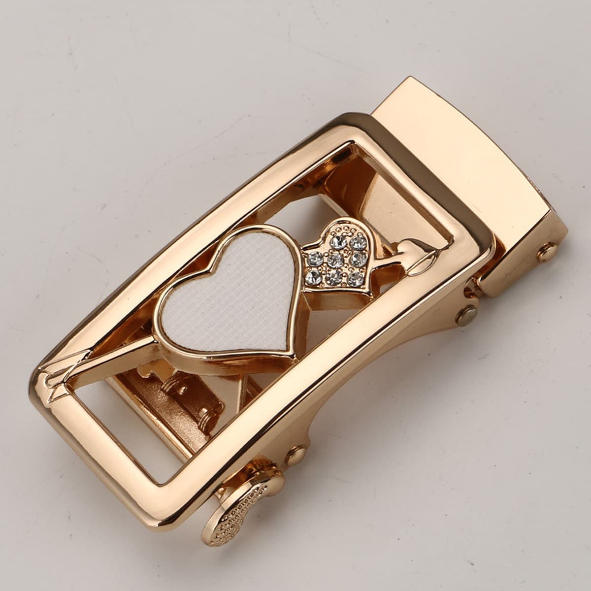 Dongguan 2,4 см Женская Автоматическая пряжка ремня пряжка модный тренд брюки Джокер ремень голова завод Outlet