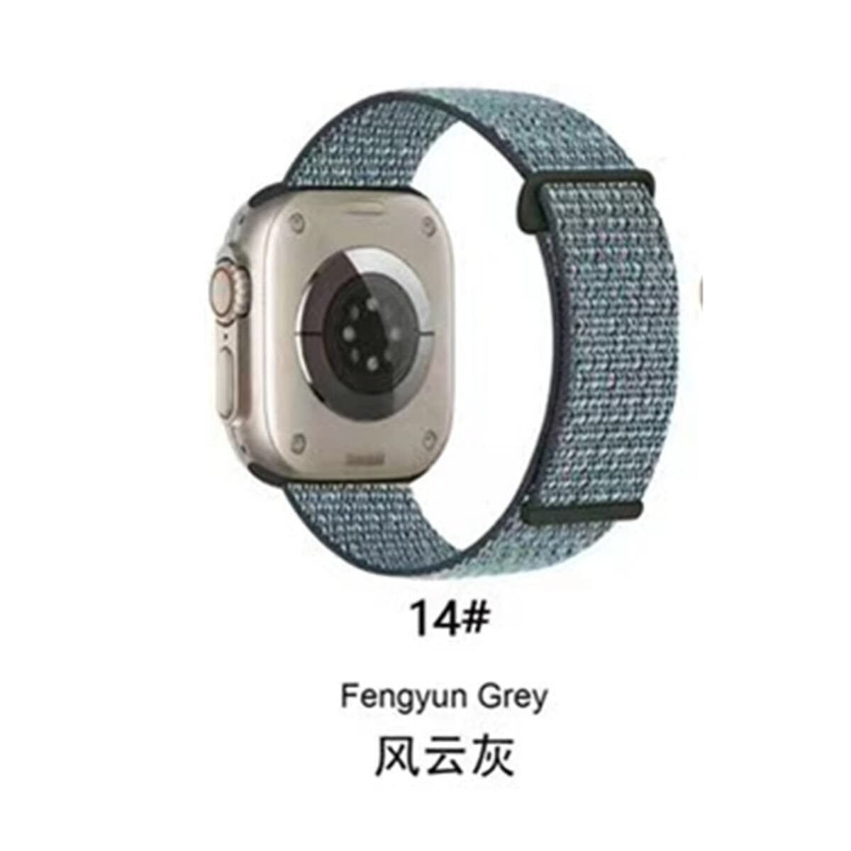 Подходит для ремешка Apple Watch, нейлоновый ремешок с петлей, ремешок на липучке для iWatch S11, Apple Watch Ultra 2.