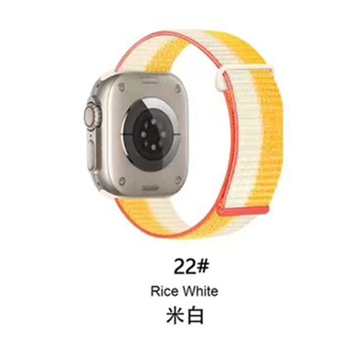 Подходит для ремешка Apple Watch, нейлоновый ремешок с петлей, ремешок на липучке для iWatch S11, Apple Watch Ultra 2.