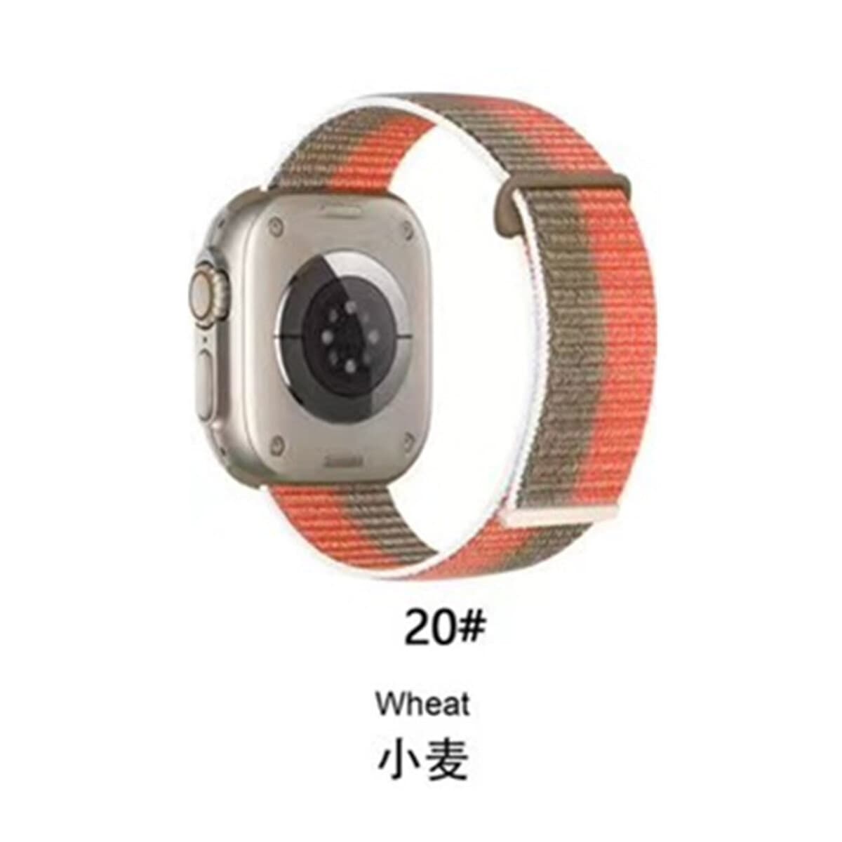 Подходит для ремешка Apple Watch, нейлоновый ремешок с петлей, ремешок на липучке для iWatch S11, Apple Watch Ultra 2.