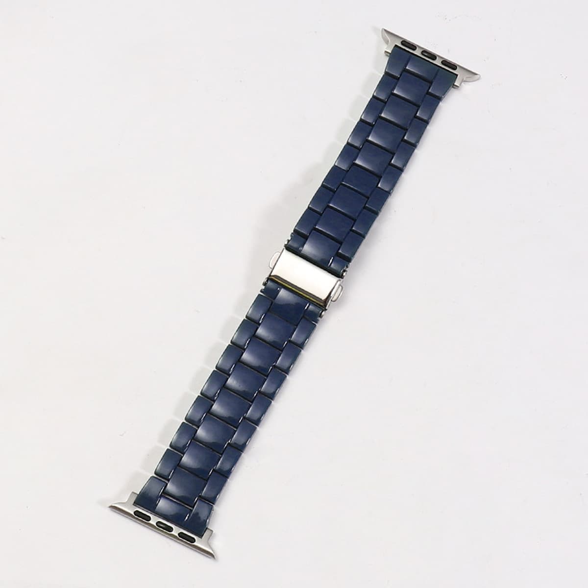 Подходит для ремешка для умных часов Apple 1-8 поколения Candy Color Resin Акриловый прозрачный радужный ремешок Прямой