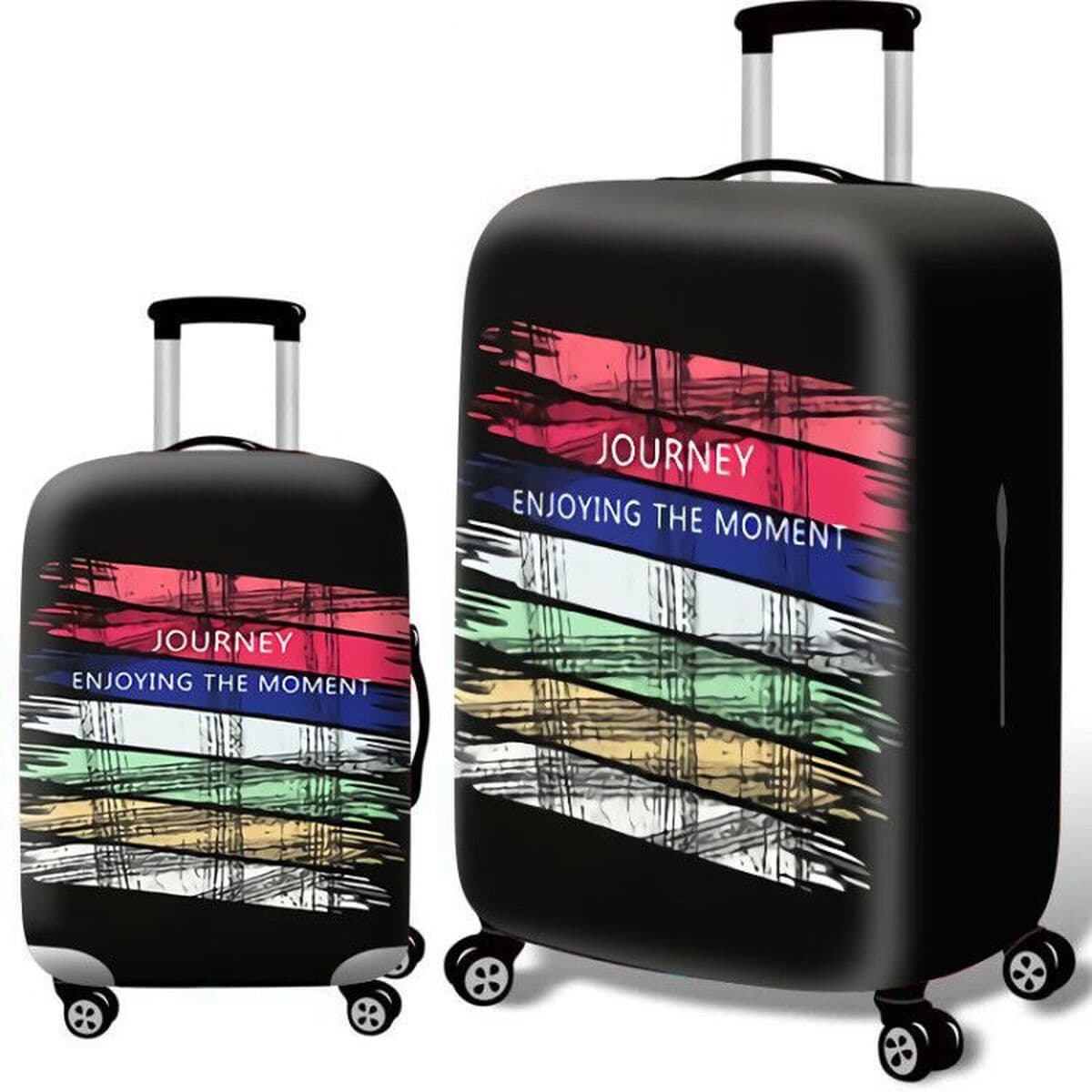 Трансграничный новый продукт, 3D цифровой эластичный чехол для чемодана, защитный чехол для чемодана, чехол на тележке,...