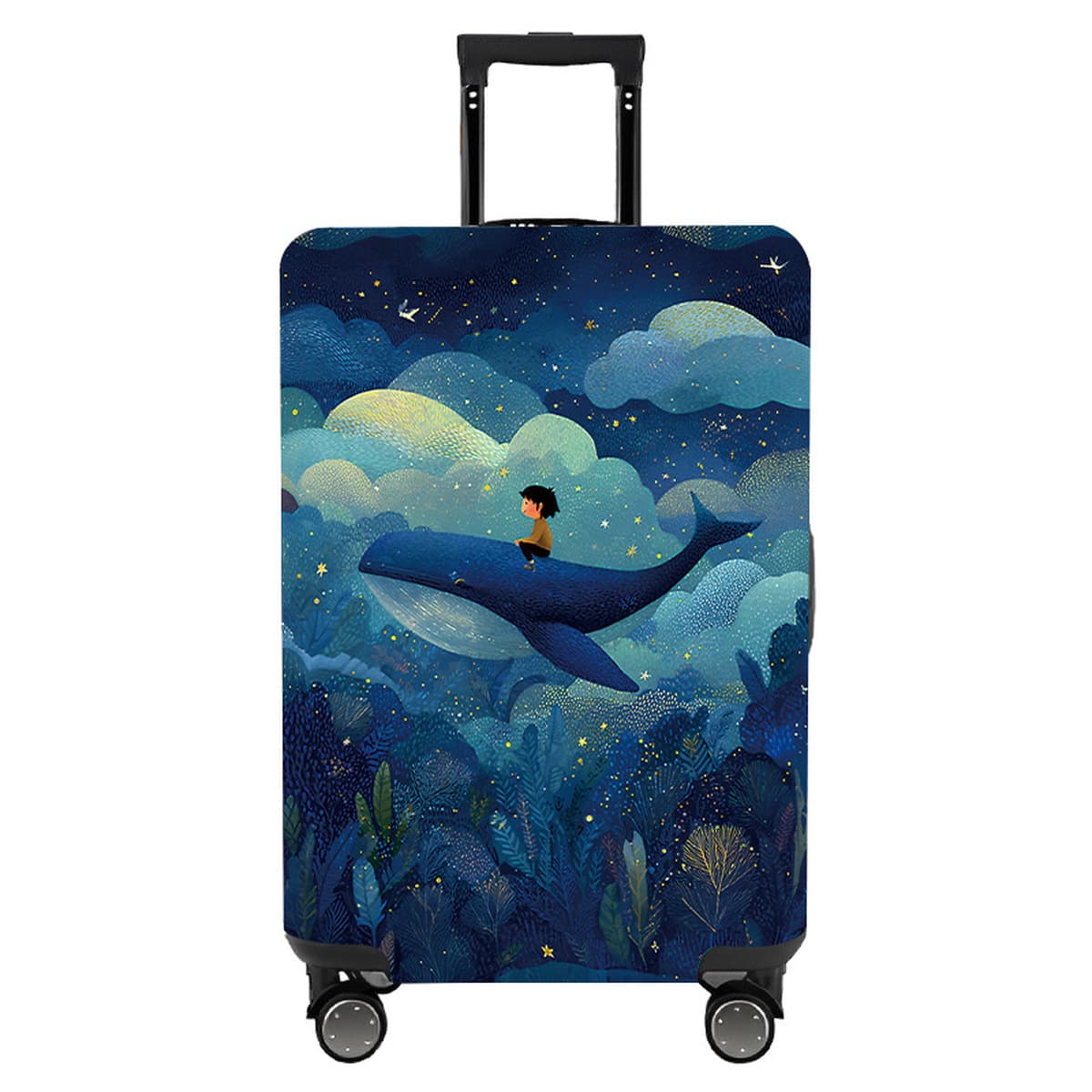 Утолщенный износостойкий эластичный чехол для чемодана на колесиках, защитный чехол для чемодана, 20/24/28/ 30inch...