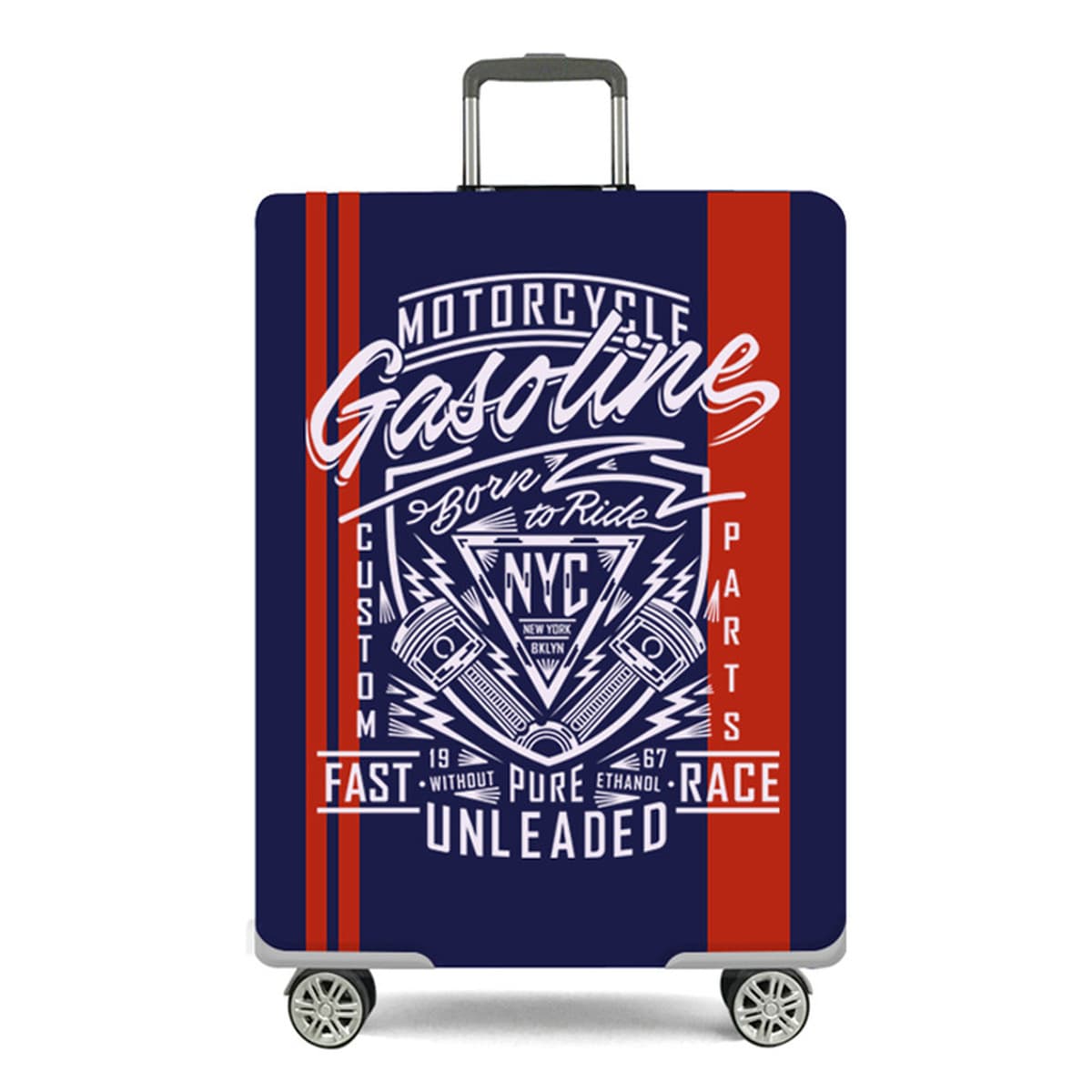 Утолщенный износостойкий эластичный багажный чемодан защитный чехол 20/24/28/30 дюймов Универсальный