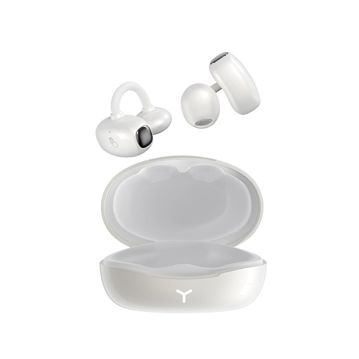 HM22 Bluetooth-гарнитура с зажимом для ушей, двойное сенсорное управление, портативная работа, AI-перевод, интеллектуальное...