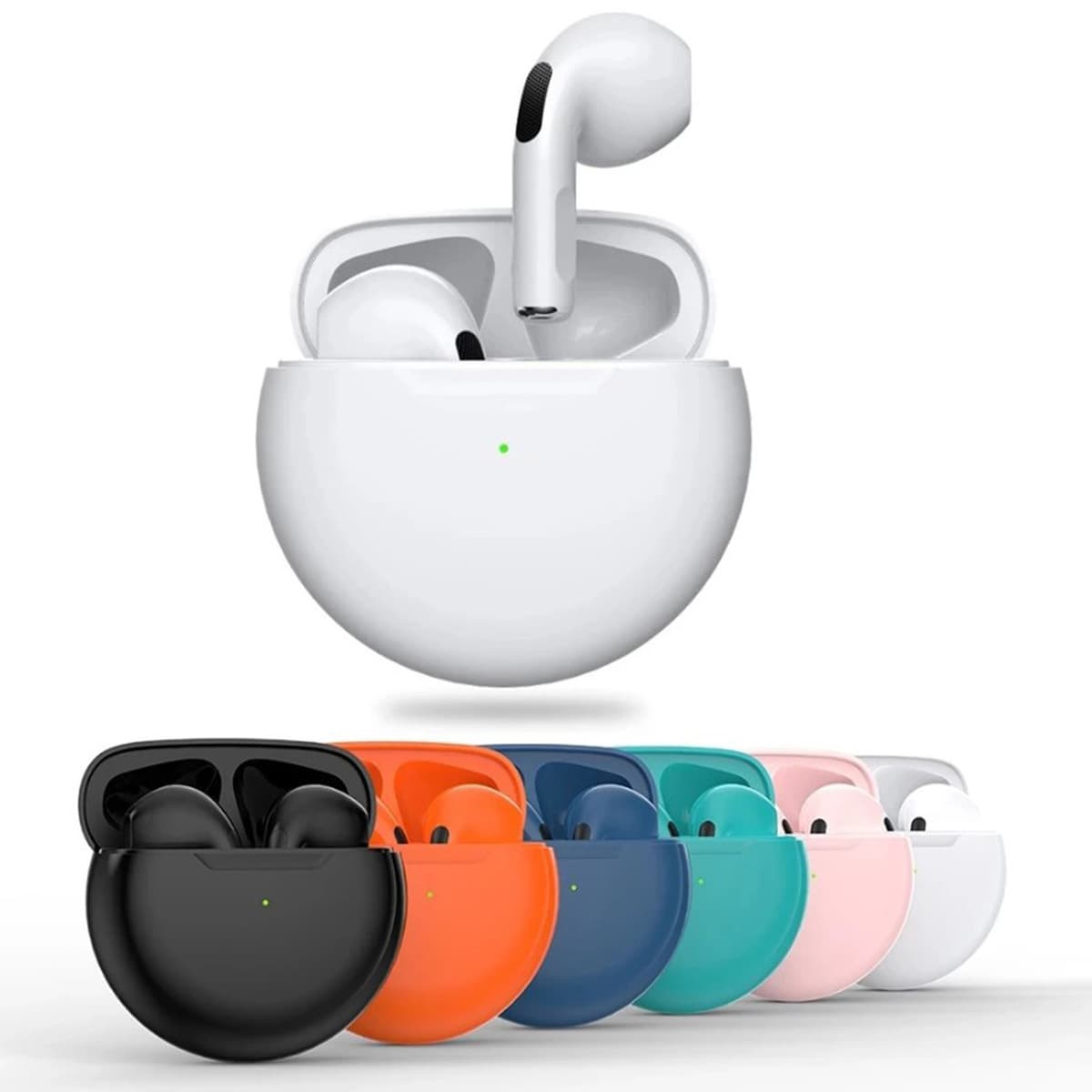 i7 i12 pro4 pro6 TWS Bluetooth-гарнитура с отсеком для зарядки Беспроводная гарнитура-вкладыш 4-го поколения 5-го поколения