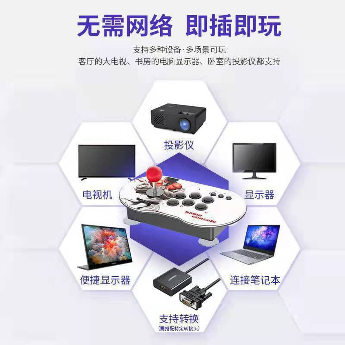 MT6 TV Double Консоль Консоль Двойной Батарея PS1 HD 4K аркады Лунный сундук игра