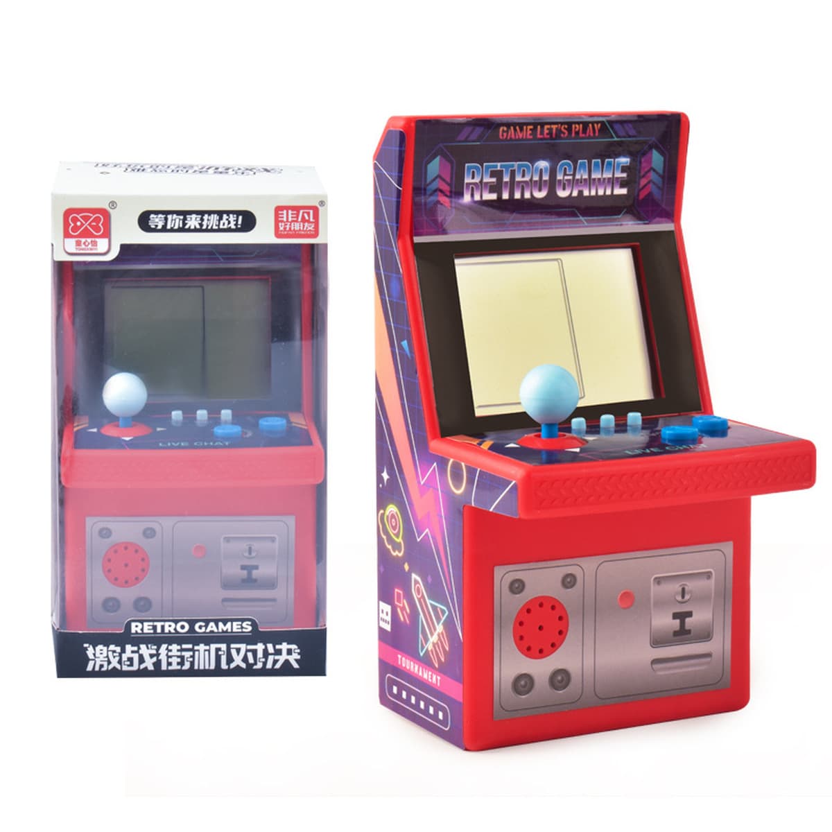 Портативная игровая консоль Tetris, цифровая игрушка 8090, классическая ретро-аркада, детский развивающий подарок для...