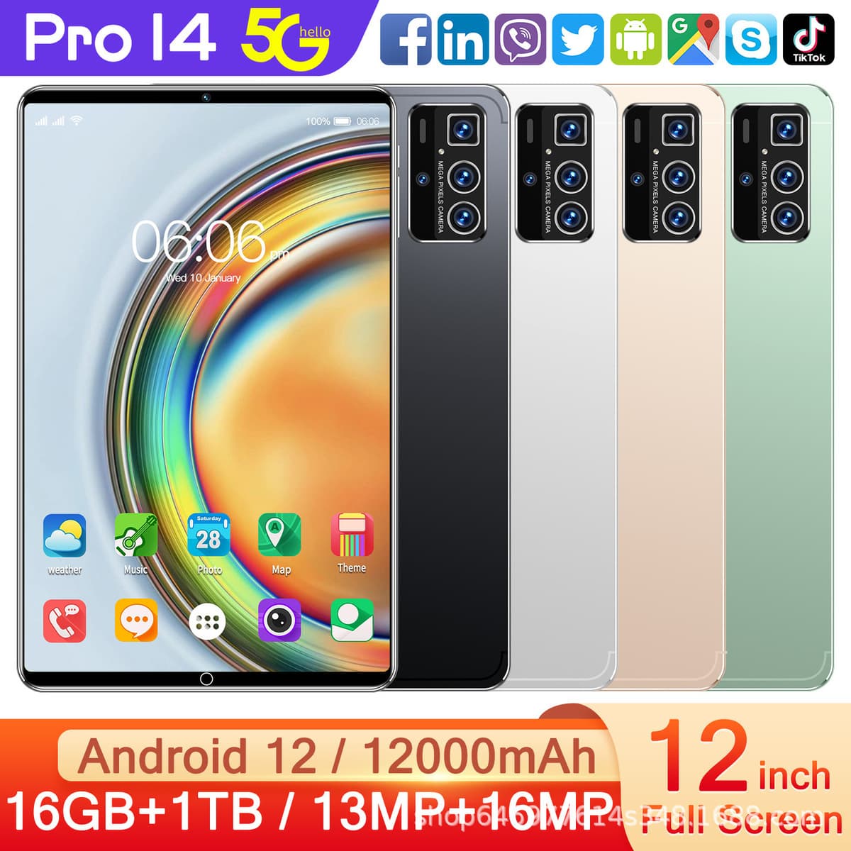 10.1inch Ноутбук Планшет Фабрика Прямая поставка Android Smart Bluetooth Вызов WIFI Трансграничный эксклюзив