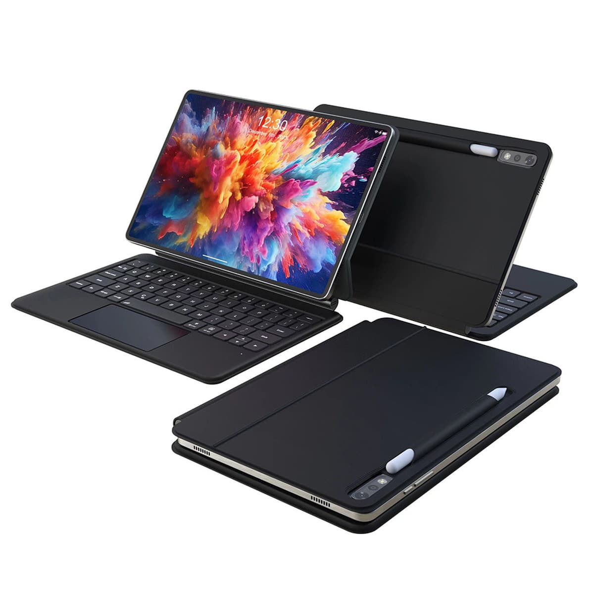 Новый умный мини-планшет-ноутбук 14 дюймов с поддержкой 4G звонков, Android 14, аккумулятором 10000 мАч