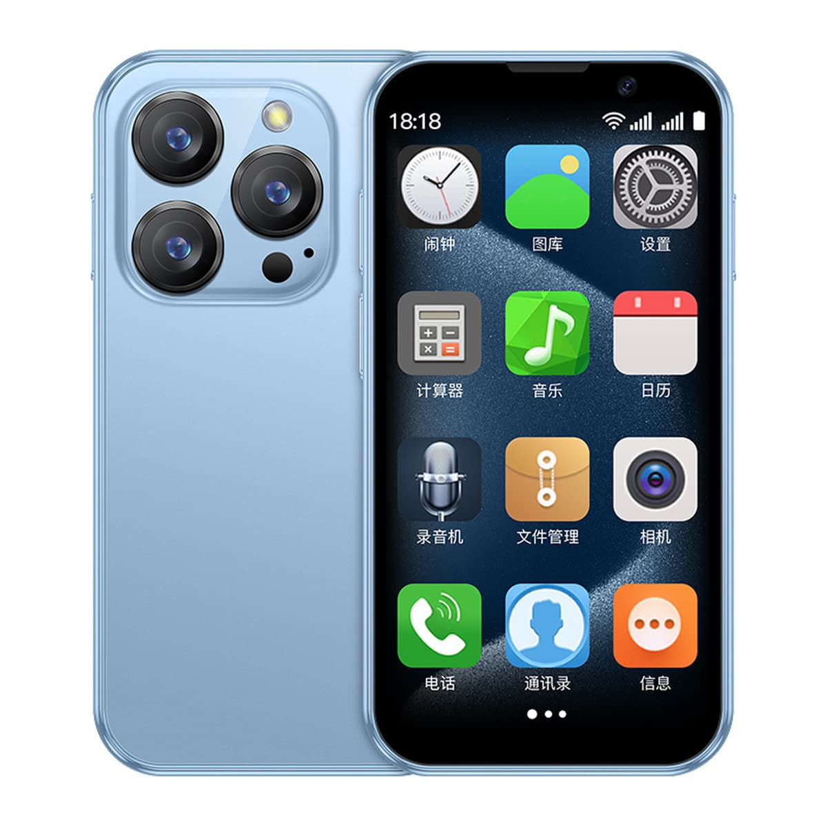 Мини-смартфон Cross-border Suoye XS18Pro, 3.0inch Wi-Fi, Bluetooth, поддержка 2G/3G, оптовая продажа, портативный