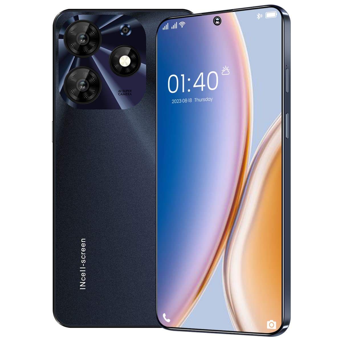 Кросс-граничный экспорт смартфона Spark10Pro с большим HD-экраном, глобальной поддержкой двух SIM-карт и двойным режимом...