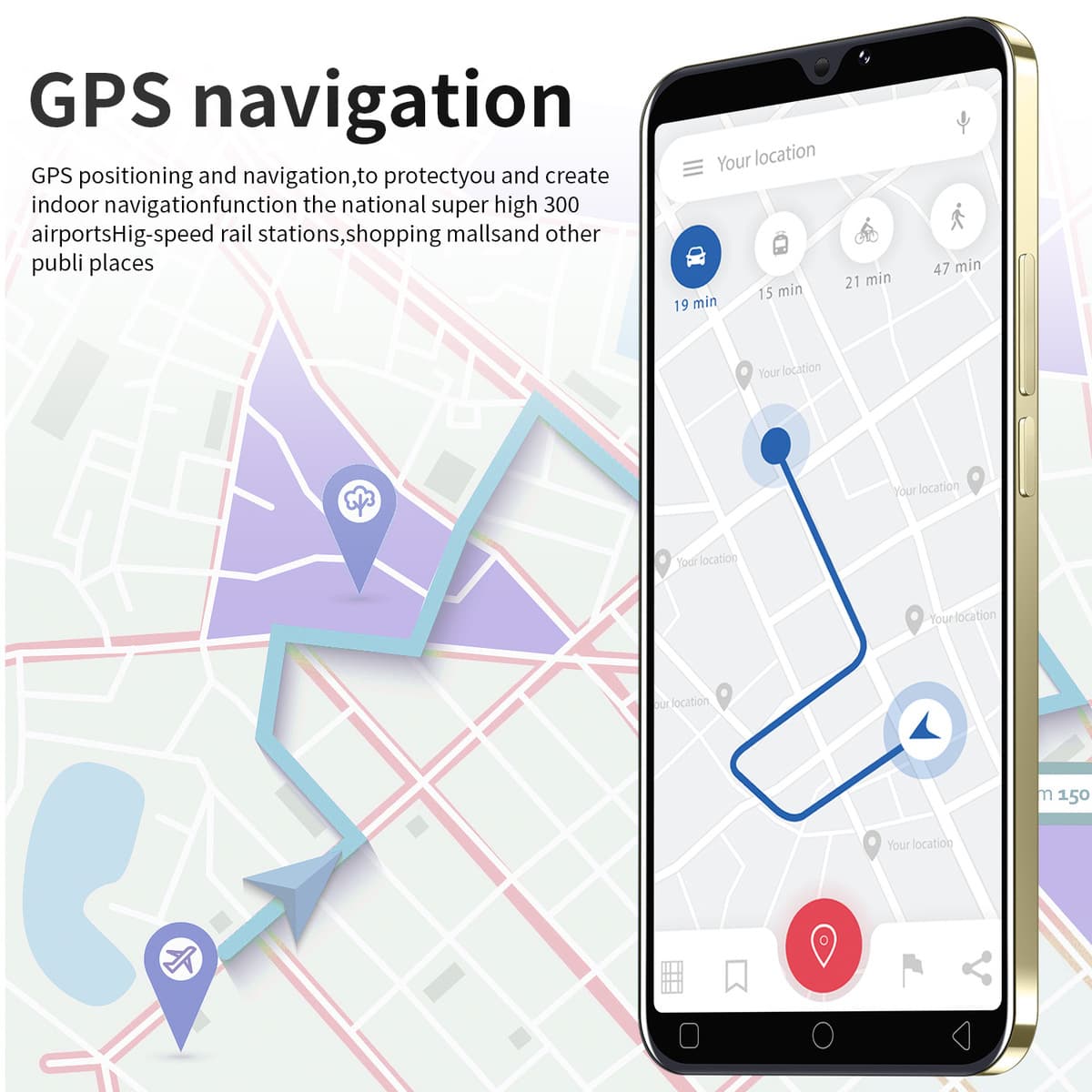 2025 трансграничный популярный мобильный телефон M13 PRO 1+8 ГБ низкая конфигурация 5.5inch экспорт в Юго-Восточную Азию...