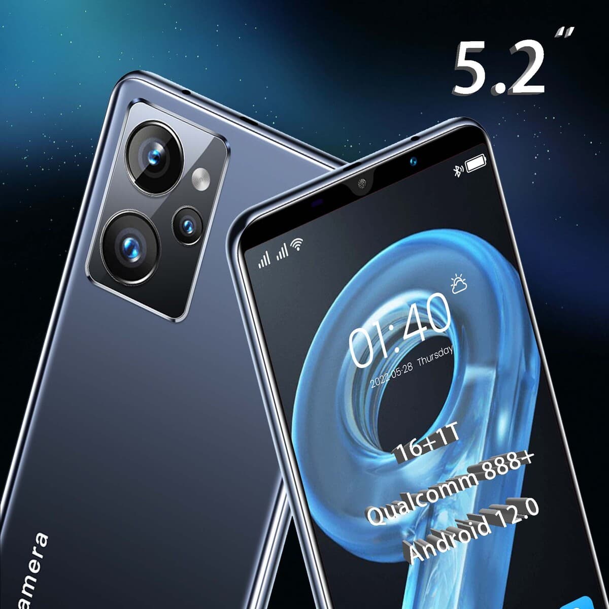 Июль Новый 10i трансграничный 5,2 "16 + 1T Смартфон Креветка Lazzada в наличии Android Внешняя торговля Телефон