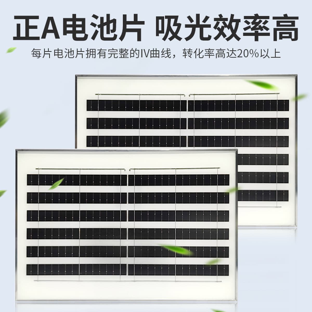 Монокристаллическая солнечная панель для трансграничной торговли, 8 Вт, 6 В, фотоэлектрический модуль, система питания,...