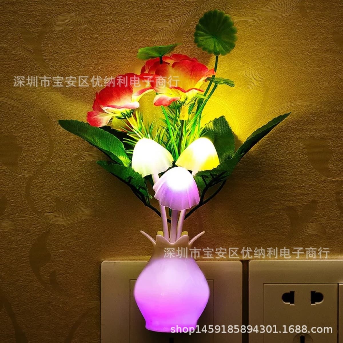 Сувенирный магазин ночник новая экзотическая Светодиодная лампа с управлением освещением, Индукционная прикроватная лампа,...